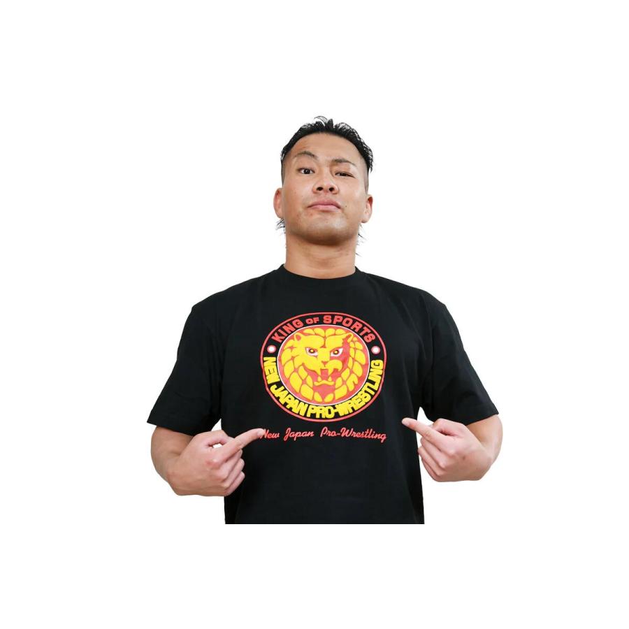 ライオンマーク 発泡プリントTシャツ 新日本プロレス NJPW :メール便