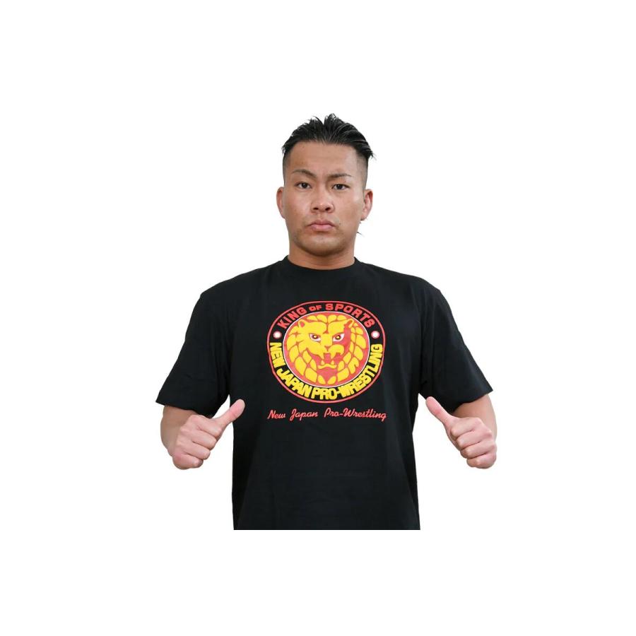 ライオンマーク 発泡プリントTシャツ 新日本プロレス NJPW :メール便