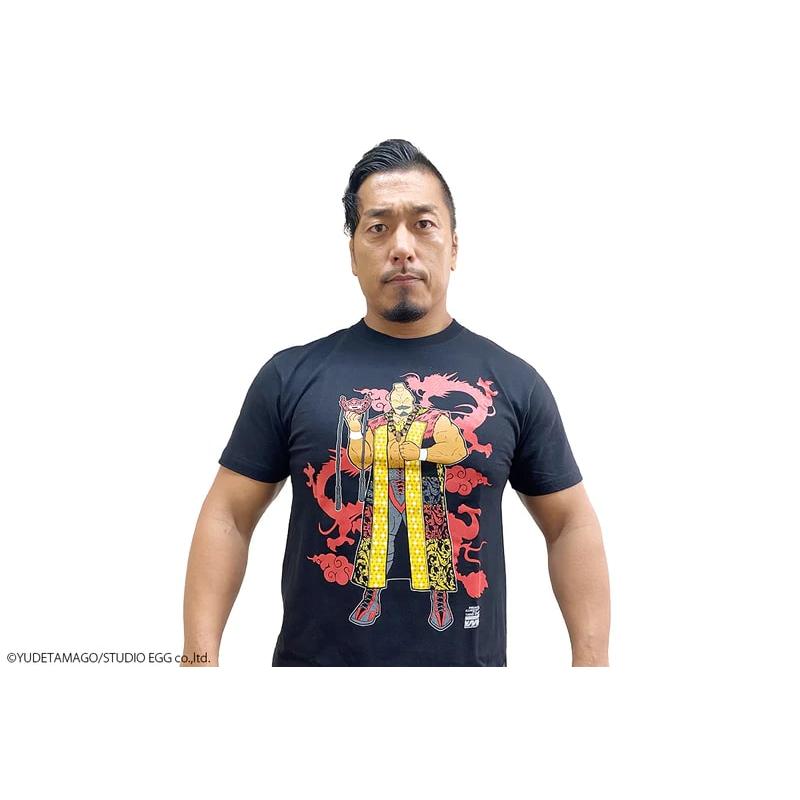 メール便対応: 鷹木信悟×プリンス・カメハメ Tシャツ (ブラック) 新日本プロレス NJPW｜bdrop｜05
