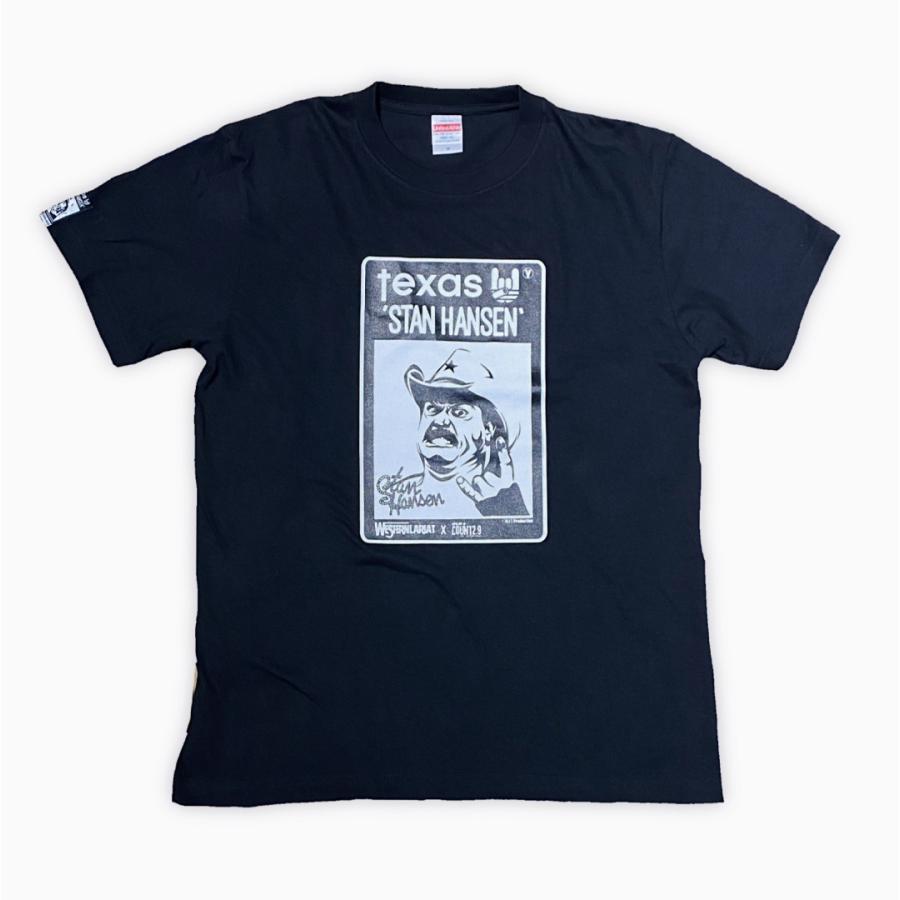 スタンハンセン×Count2.9 初来日記念Ver. Tシャツ (ブラック) 新