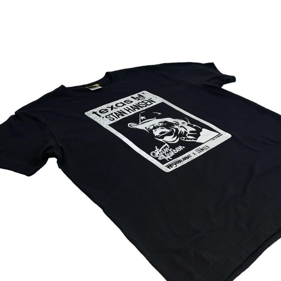 メール便対応: スタンハンセン×Count2.9 Tシャツ (Silver foil 銀箔) 新日本プロレス NJPW 全日本プロレス｜bdrop｜04