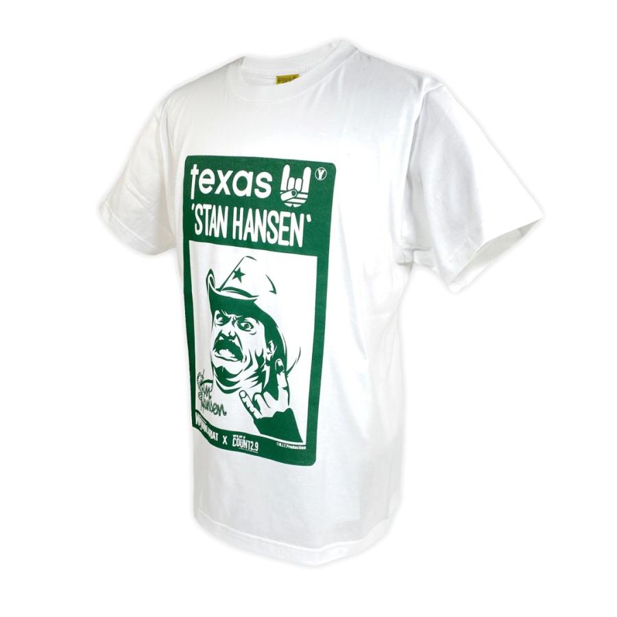 【貴重品】スタンハンセン　Tシャツ　全日本プロレス スタンハンセン×Count2.9 初来日記念Ver. Tシャツ (ホワイト