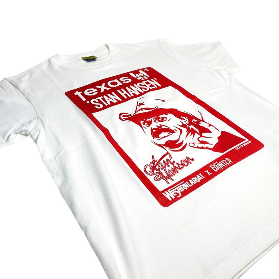 スタンハンセン×Count2.9 Red Tシャツ 新日本プロレス NJPW 全日本