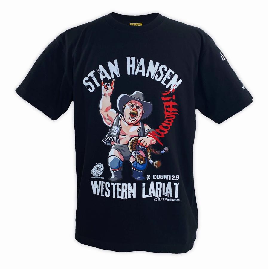 スタンハンセン×Count2.9 SH Yoooo TH!! Tシャツ (ブラック) 新