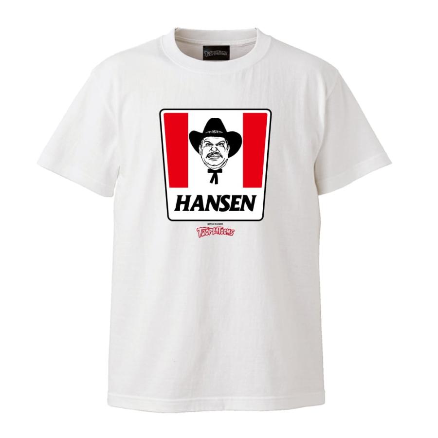 TWOPLATOONS × スタン・ハンセン コラボレーション Tシャツ (WHITE) 新