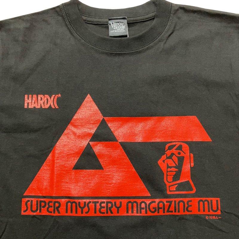 月刊ムー×コアチョコ 10th anniversary (スミ) Tシャツ Hardcore