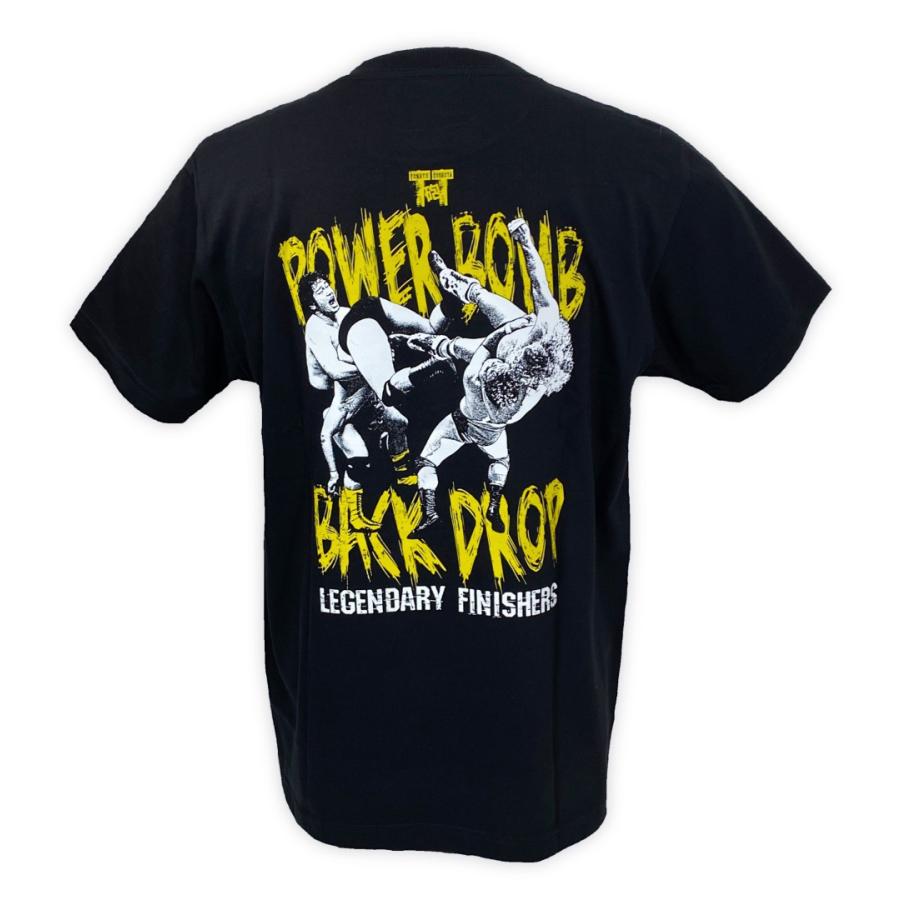 天龍源一郎xジャンボ鶴田 Tシャツ (ブラック) 全日本プロレス :メール