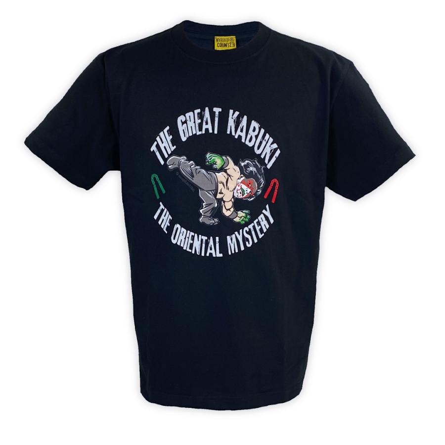 ザ・グレート・カブキ The Oriental Mystery Tシャツ (ブラック) 新