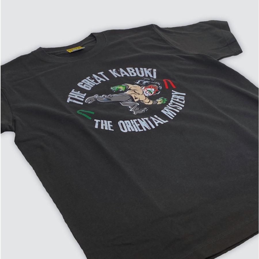 ザ・グレート・カブキ The Oriental Mystery Tシャツ (チャコール) 新