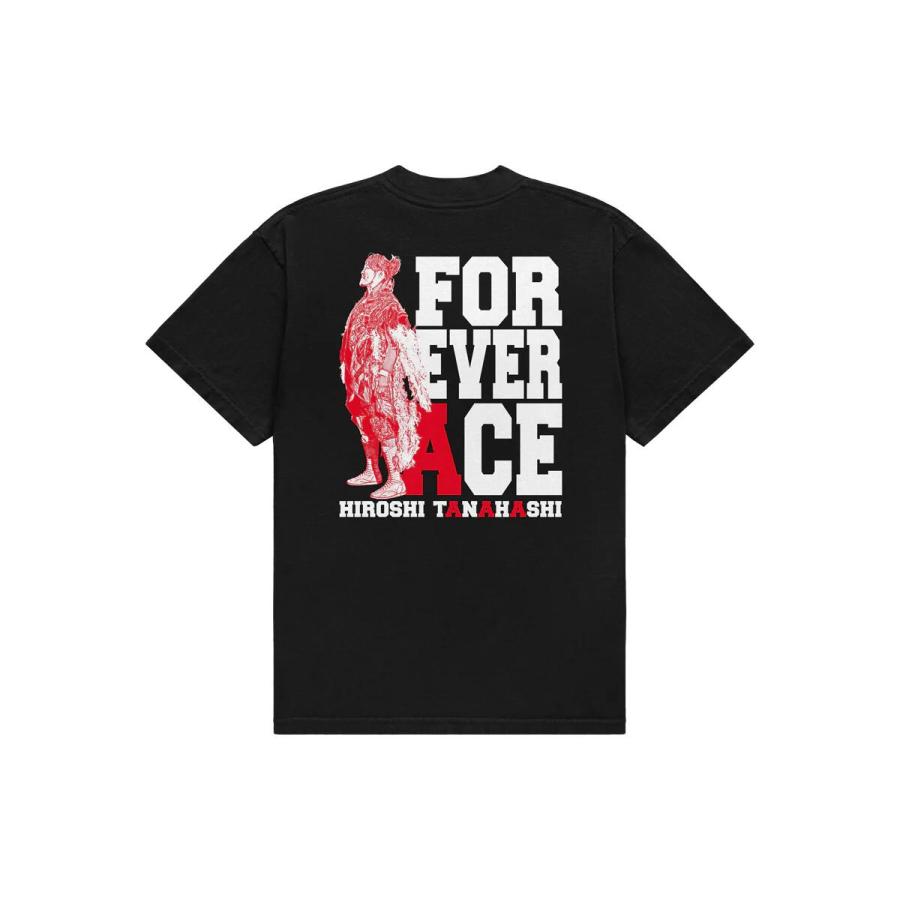 棚橋弘至「FOREVER ACE」Tシャツ（ブラック） 新日本プロレス NJPW