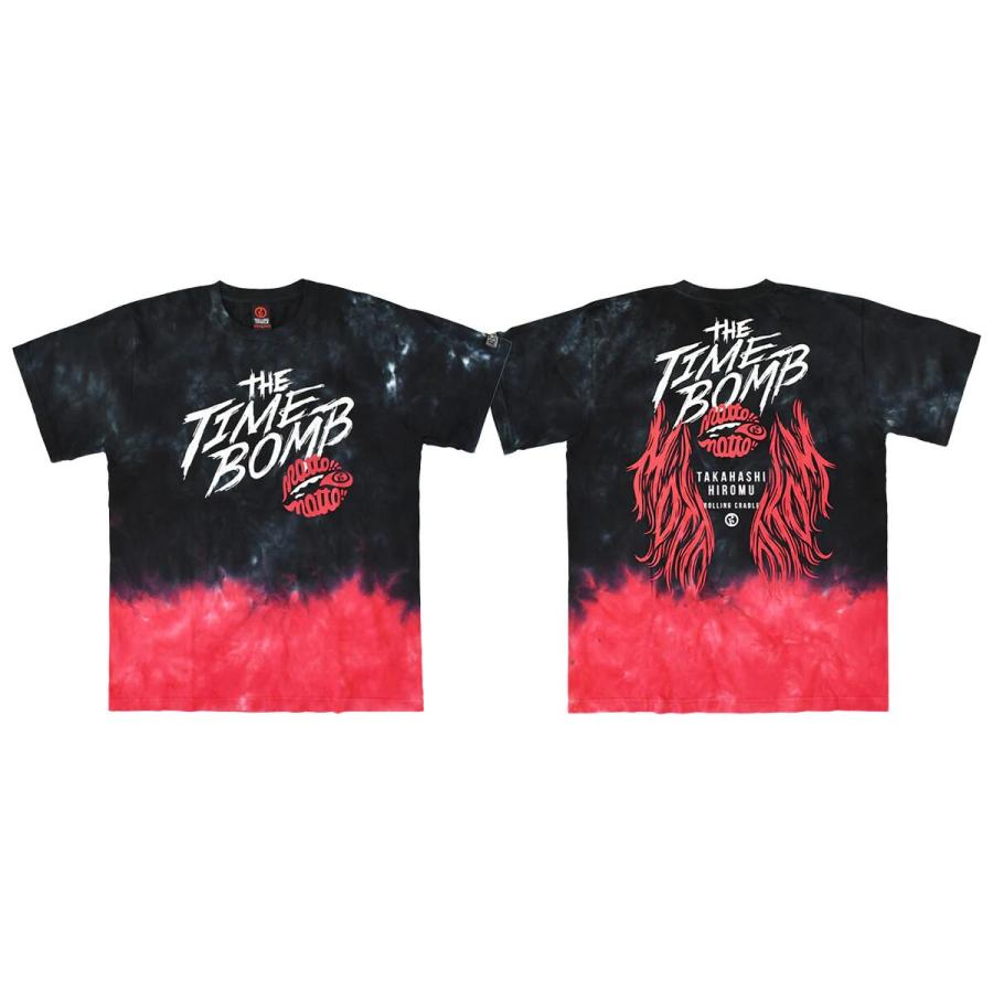 高橋ヒロム × ROLLING CRADLE コラボ Tie Dye Tシャツ(2025) NJPW 新