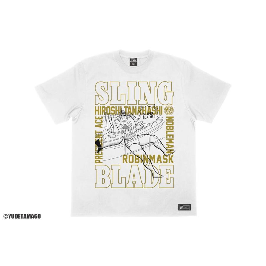 キン肉マンコラボ 棚橋弘至 × ロビンマスク「SLING BLADE」Tシャツ