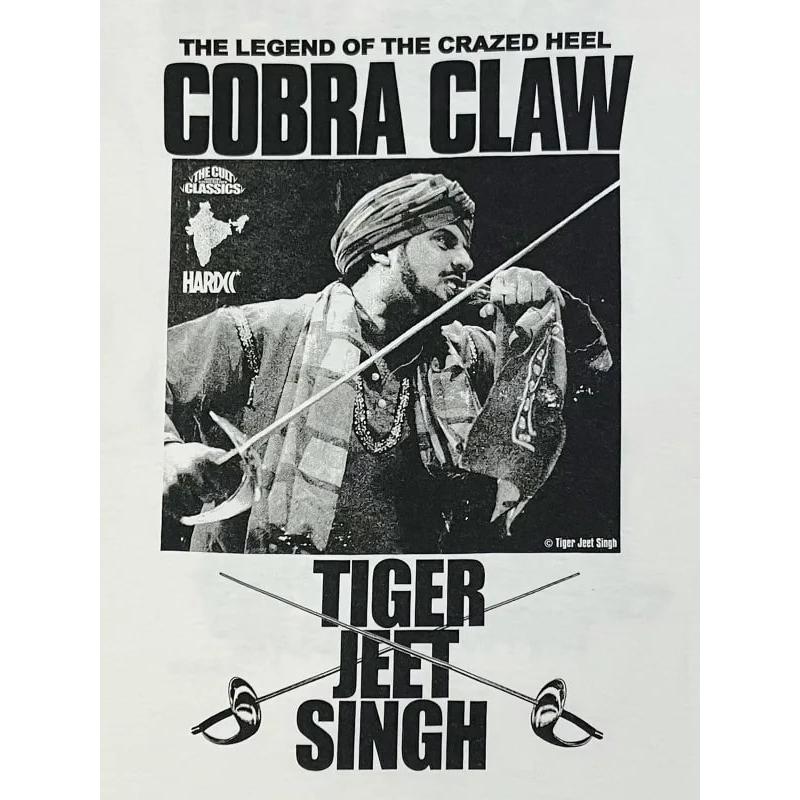 タイガー・ジェット・シン/襲撃！(狂乱・バニラホワイト) Tシャツ Hardcore Chocolate/ハードコアチョコレート 新日本プロレス NJPW :メール便対応 |  | 01