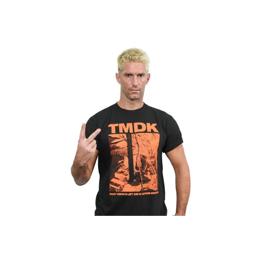 TMDK「VISION」Tシャツ（ブラック×オレンジ）新日本プロレス NJPW :メール便対応 |  | 01