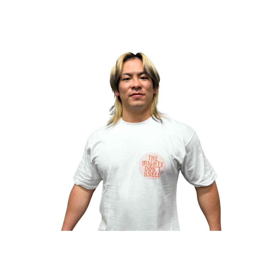 TMDK Tシャツ（2026・ホワイト×オレンジ）新日本プロレス NJPW :メール