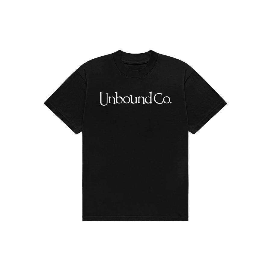 Unbound Co. Tシャツ（Wordlogo・ブラック×ホワイト）新日本プロレス