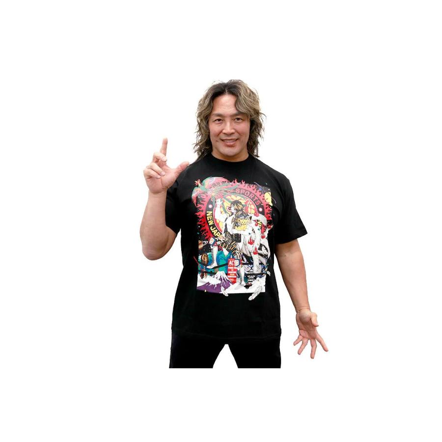 WK20 棚橋弘至 × 中村佑介 Tシャツ（ブラック）新日本プロレス NJPW