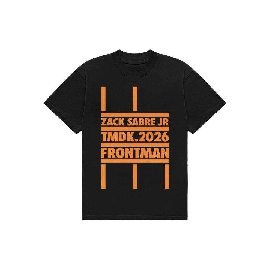 ザック・セイバー Jr.「TMDK.2026 FRONTMAN」Tシャツ 新日本プロレス