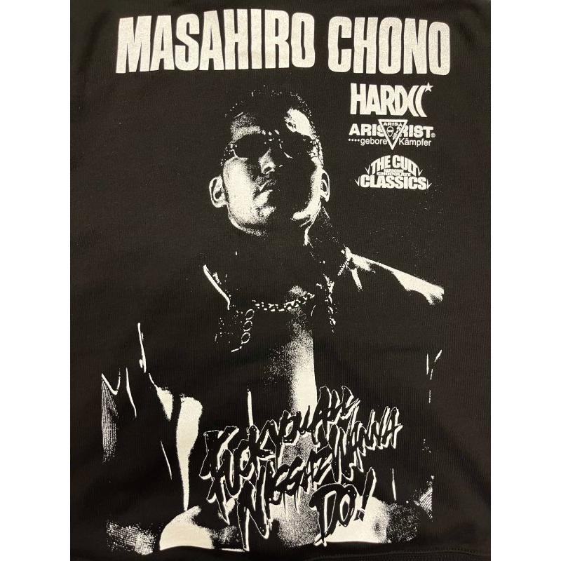 蝶野正洋 ZIPパーカー (戦慄ブラック) Hardcore Chocolate/ハードコア