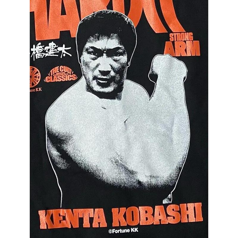 小橋建太 ZIPパーカ（剛腕ブラック) Hardcore Chocolate/ハードコア