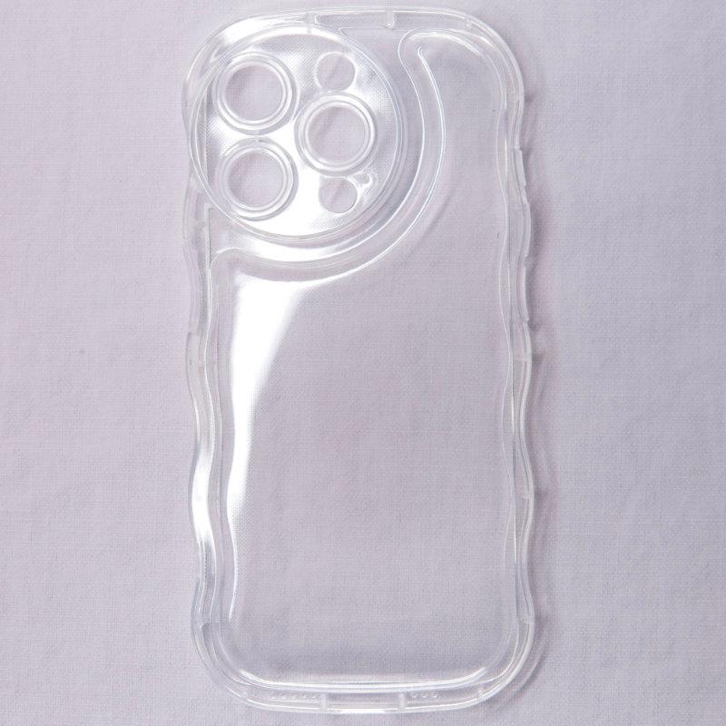 iPhone16pro ケース アクスタ収納 スマホケース シャカシャカケース うねうね ウェーブ クリアケース |  | 04