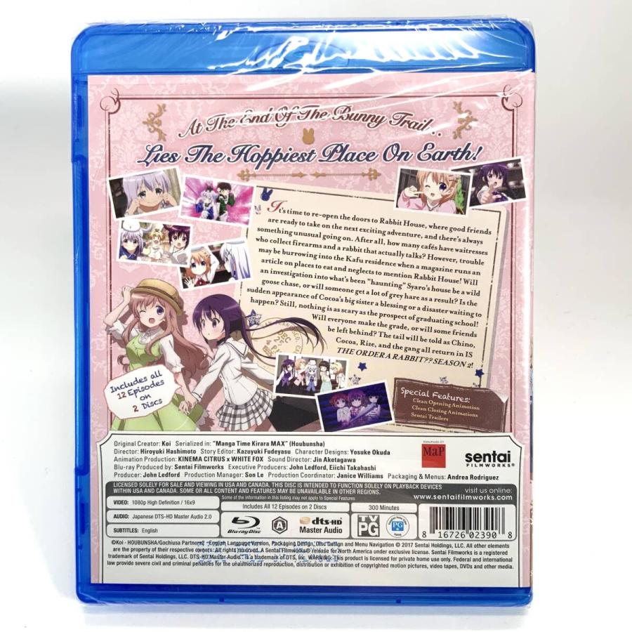 ご注文はうさぎですか 1期＋2期+3期セット 北米版ブルーレイ Blu-ray