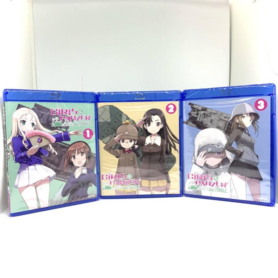 ガールズ\u0026パンツァー 最終章 第1話+第2話+第3話 北米版ブルーレイ Blu-rayの画像