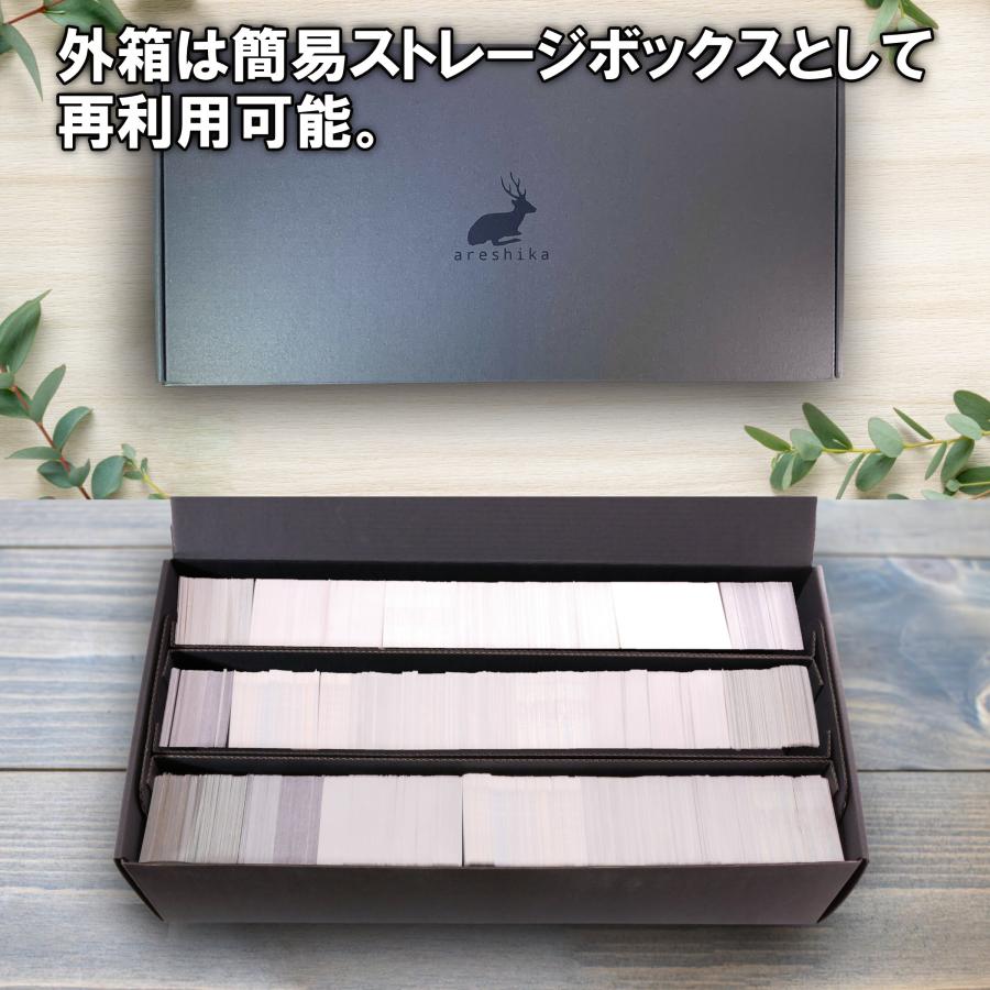 venssu 大容量トレーディングカードケース (レザー調デッキケース5個付き)