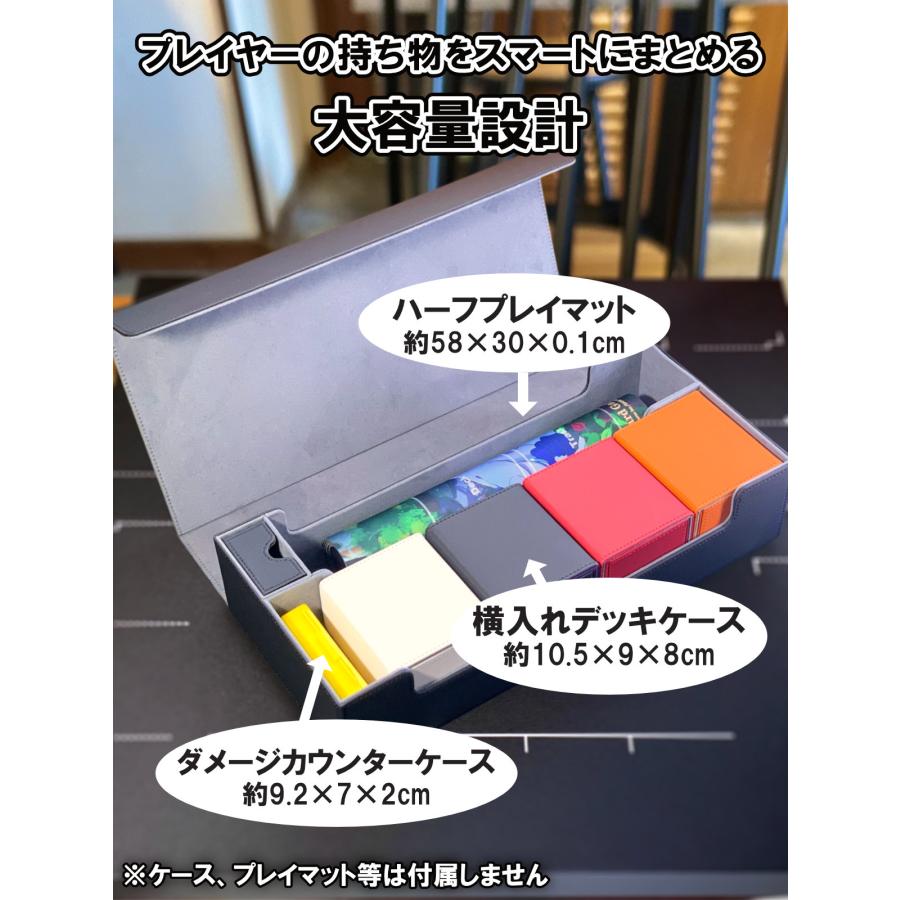 アレシカ 大容量 デッキケース レザー ポケモンカード ワンピース