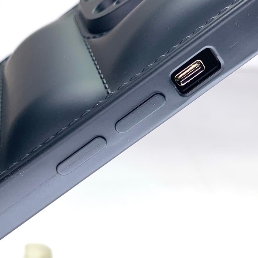 iPhone14ProMax ケース ダウンジャケット風 (ブラック) マット質感 指紋が目立ちにくい おしゃれ かわいい スマホケース |  | 10