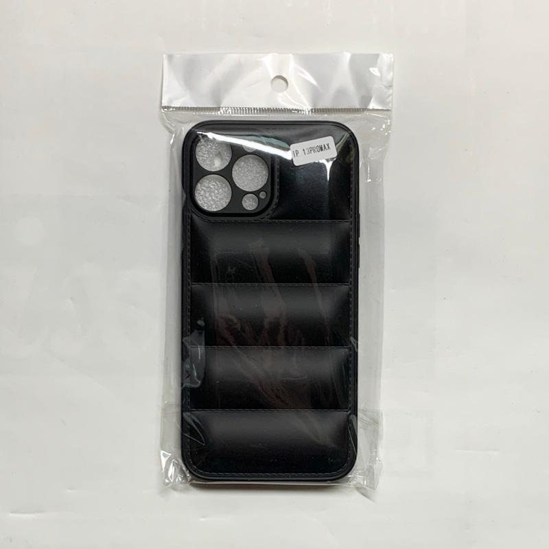 iPhone13ProMax ケース ダウンジャケット風 (ブラック) マット質感 指紋が目立ちにくい おしゃれ かわいい ソフトカバー スマホケース |  | 14