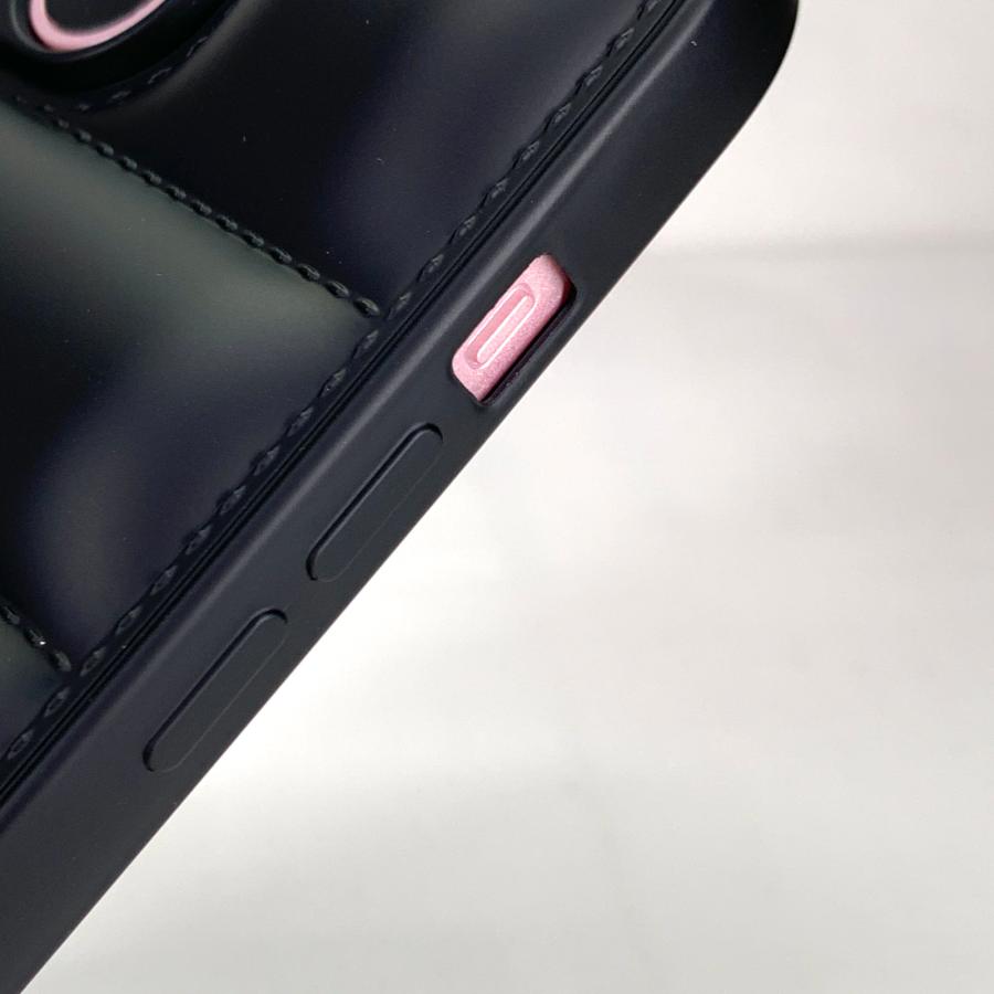 iPhone13 ケース ダウンジャケット風 (ブラック) マット質感 指紋が目立ちにくい おしゃれ かわいい ソフトカバー スマホケース |  | 10