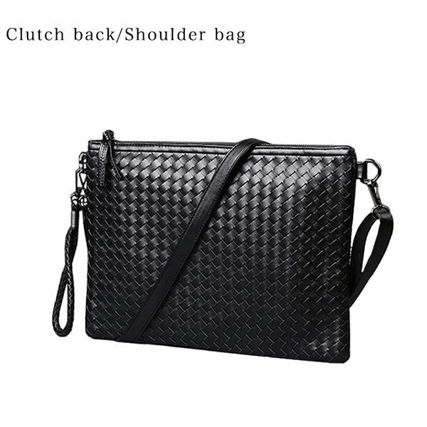 高品質 バッグ クラッチバッグ ショルダーバッグ 肩掛け 2way Puレザ クラッチバッグ ショルダーバッグ 肩掛け 2way Puレザー 高級感 オシャレ メンズ セカンドバッグ クラッチ ショルダー Pu革 パーティーバッグ 黒 ブ Www Threeriversofs Com