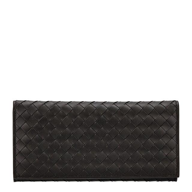 ボッテガ・ヴェネタ 長財布 メンズ ブランド BOTTEGA VENETA 120697-V47W1 2006 ダークブラウンの画像