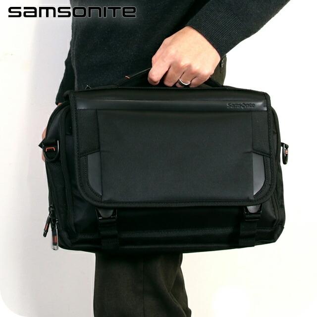 サムソナイト ビジネスバッグ メンズ ブランド Samsonite PRO 13 Slim Messenger ビジネスカバン パソコンバッグ PCバッグ ブリーフケース リクルートバッグ 97%ナイロン+2%PU+1%レザー 126360-1041 ブラック バッグ サムソナイト ビジネスバッグ Samsonite PRO 13 Slim Messenger