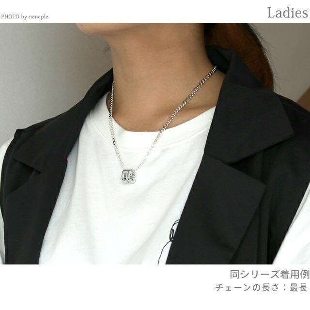 GUCCI（グッチ） ネックレス カットアウトG ペンダント シルバー925