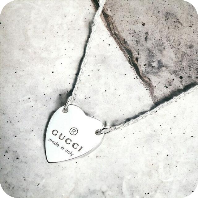GUCCI（グッチ） ネックレス ペンダント ハート 223512 J8400 8106