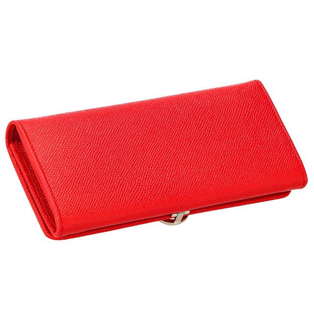 【ほぼ新品】BVLGARI 長財布　赤 ブルガリ 長財布 財布 レディース ブルガリブルガリ レザー