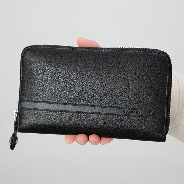 BVLGARI（ブルガリ） 長財布 メンズ ブランド BVLGARI 36968 BLK