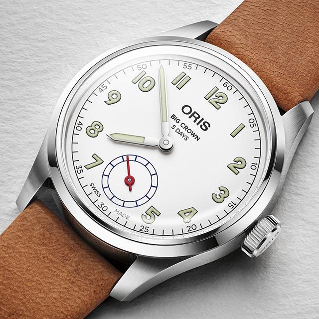 ORIS（オリス） 腕時計 BIG CROWN 自動巻き 限定モデル 革ベルト ORIS 