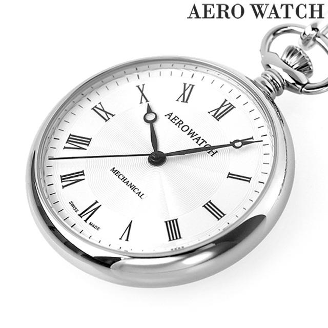 AEROWATCH（アエロウォッチ） 手巻き 懐中時計 AEROWATCH 40828-PD02 