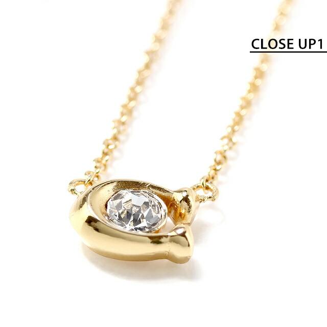 コーチ ネックレス レディース ブランド COACH ペンダント ロゴ 493112 GLD 110 ゴールド クリア アクセサリー_2