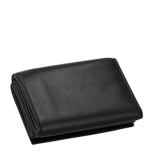 ボッテガ・ヴェネタ 三つ折り財布 メンズ ブランド BOTTEGA VENETA 515385-V3UN2 ブラックの画像