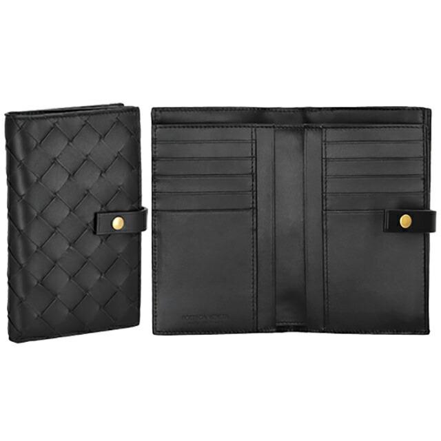 ボッテガ・ヴェネタ 二つ折り財布 メンズ レディース ブランド BOTTEGA VENETA イントレチャート レザー 609070 V3UH2 8425の画像