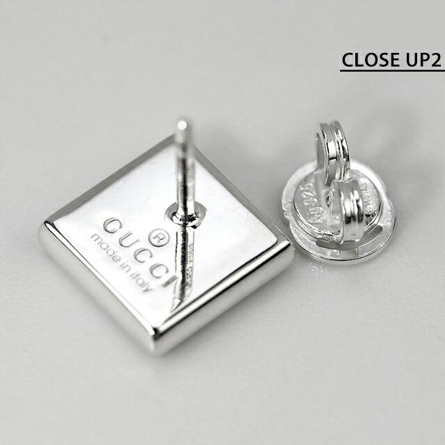 GUCCI（グッチ） ピアス ダイアゴナル インターロッキングG ピアス 
