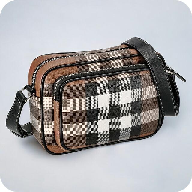 バーバリー ショルダーバッグ レディース ブランド BURBERRY チェック 8049145 ブラウン