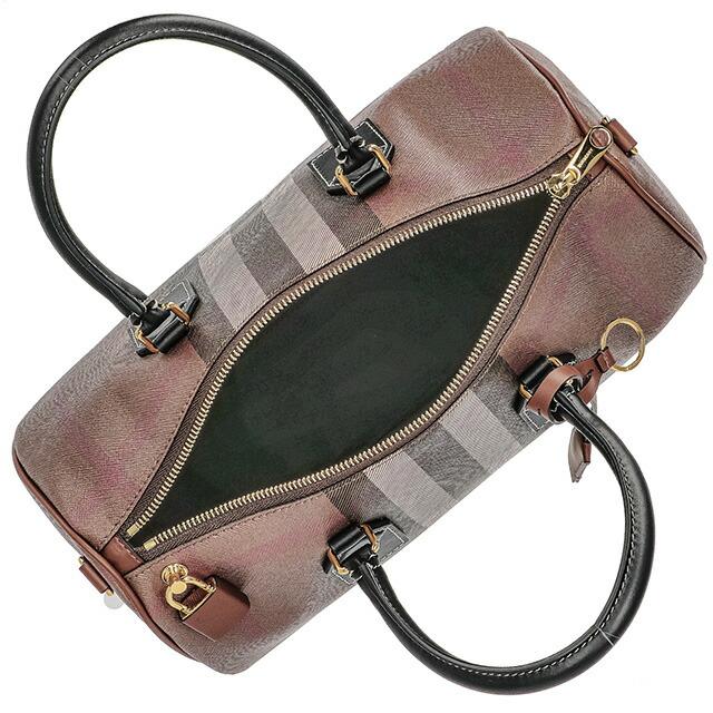 バーバリー ハンドバッグ レディース ブランド BURBERRY チェック 8069662 ブラウン_3