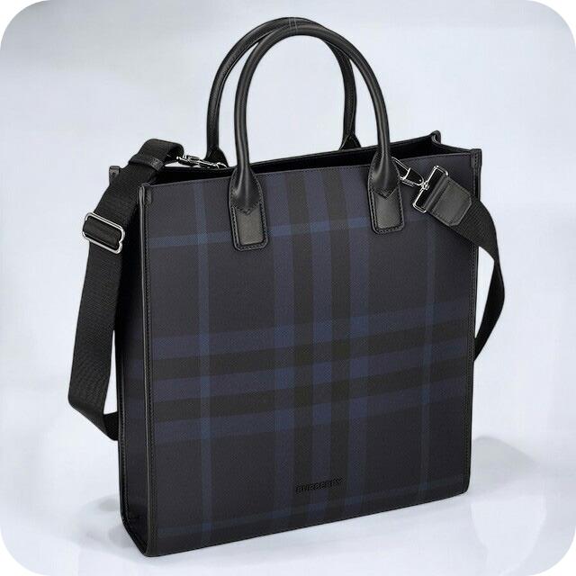 BURBERRY（バーバリー） トートバッグ メンズ ブランド チェック 