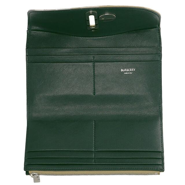 バーバリー 長財布 レディース ブランド BURBERRY チェック 8081786 ベージュ系の画像