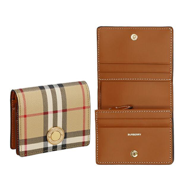 BURBERRY（バーバリー） 二つ折り財布 レディース ブランド チェック